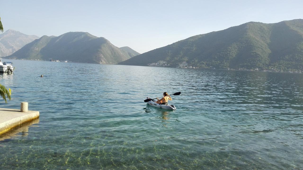 Apartmani Villa Radovic Risan Buitenkant foto