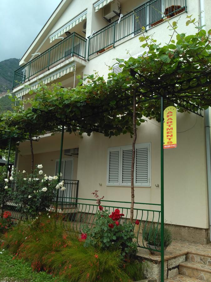 Apartmani Villa Radovic Risan Buitenkant foto