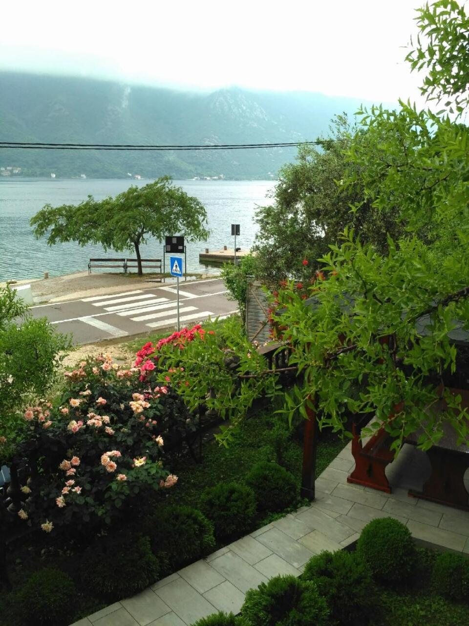 Apartmani Villa Radovic Risan Buitenkant foto